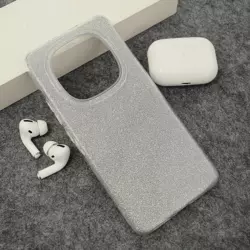 Maska Crystal Dust za Xiaomi Redmi Note 15 Pro 4G (EU) srebrna