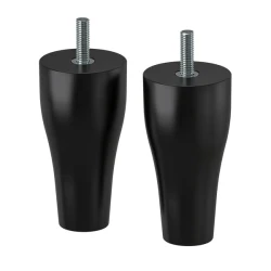 KABBARP Nogar, crna, 10 cm