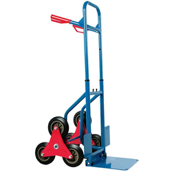 Voziček HT2086, torba rdeča, max. 180 kg, za stopnice