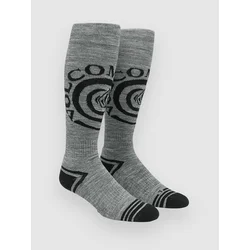 Volcom Spiral Over-The-Calf Socks heather grey