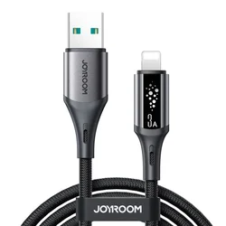 Joyroom Kabel USB-A – iPhone Lightning S-A60 StarTalk 3A 1,2 m – črn