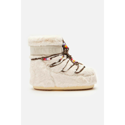 Snežke Moon Boot Icon Low Faux Fur bež barva, 14094700.001