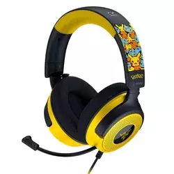 Razer Gaming slušalice Kraken V4 X Pokemon Kanto Starter Editi, Žute