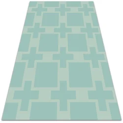 Decormat Vinilna preproga Geometrijski križi 100x150 cm