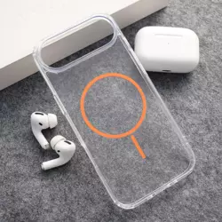 Maska Mag Case Clear Slim za iPhone Air narandzasta