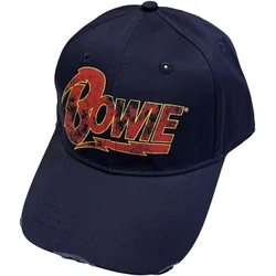 David Bowie Flash Logo Kapa Navy Blue UNI