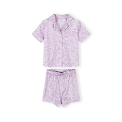MINOTI Pižama majnica/bela