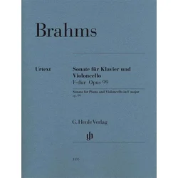 BRAHMS:SONATE F-DUR CELLO AND piano