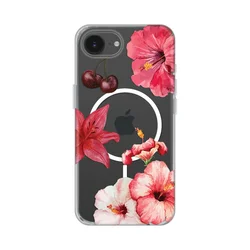 Maska za iPhone 16e 6.1 Magsafe, Hibiscus