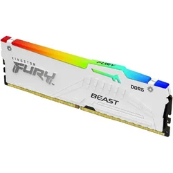 KINGSTON KF552C40BWA-32 RAM memorija, DDR5, DIMM, 32GB, 5200MHZ, FURY Beast White RGB/XMP