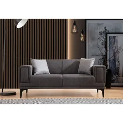 Atelier del Sofa Dvosed Horizon 85x77x170cm Tamnosivi