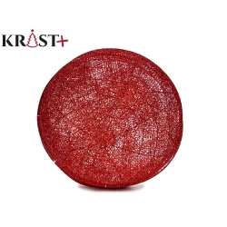 KRIST+ Novogodišnji ukras za jelku Kugla 50cm crvena