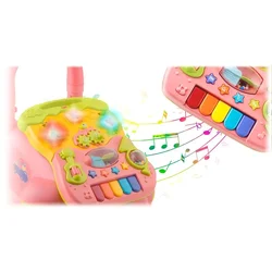 Ricokids Poučna hojica z glasbo 2 v 1 RK-744 roza