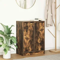 Komoda dimljeni hrast 57x34x76 cm od konstruiranog drva
