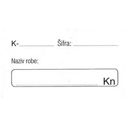 OBRAZAC KONTROLNA OZNAKA PK100 FOKUS