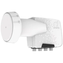 Inverto LNB Quattro, šum 0,3dB, Home Pro, DVB-S2 ( HD - UHD ) - IDLH-QTL410-HMPRO-OPN