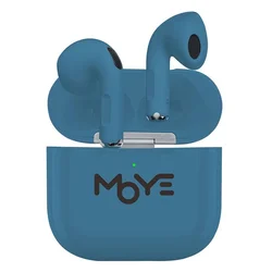 Moye Aurras 3 Lite bežične bubice, Bluetooth 5.4, plave