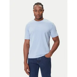 BOSS Majica Tchup 50473278 Svetlo modra Relaxed Fit