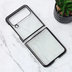 Torbica Elegant Fold za Samsung F721B Galaxy Z Flip 4 5G transparent
