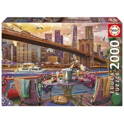 Puzzle NY Romance Educa 2000 dielov a Fix lepidlo od 11 rokov EDU20575