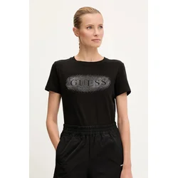 Guess Majica V5YI08 J1314 Črna Regular Fit