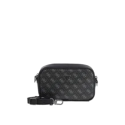 GUESS Torba za čez ramo MILANO  siva / črna