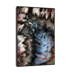 Canvas Slika na platnu Ahat, Sa ramom, 60 x 90 cm, Crni