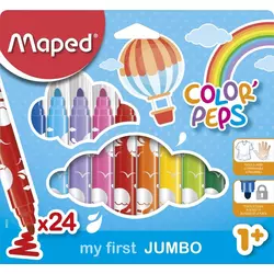 MAPED Flomasteri Color Peps Maxy/ set  1/24