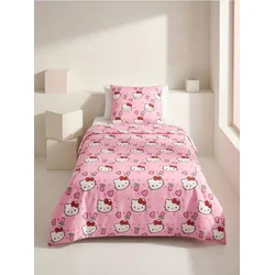 Sinsay - Komplet posteljine Hello Kitty - roze