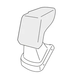 Armrest Kia Rio 2011-2017 (adapter only)