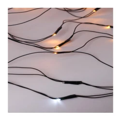 LED spoljna zavesa NET 240xLED/7,2W/230V 1,5x2 m IP44 topla bela