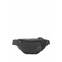 Fila - contrast logo belt bag - unisex - Black