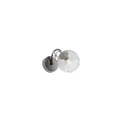 Redo 02-969 - Zidna lampa ASPERA 1xE14/28W/230V crna
