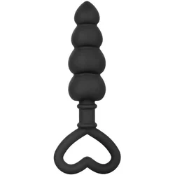 Analne kroglice z ročajem za srce (11,5 cm)
