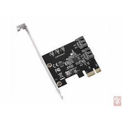 E-Green PCI-Express kontroler 2-port SATA III int. Kartica, JMB582 Chipset