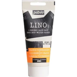 Pébéo 141520 Barva za linotisk Fluorescent Orange 80 ml