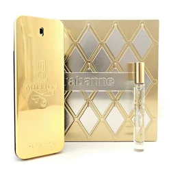 Paco Rabanne Muški parfemski set One Million EDT, 200ml+Mini parfem EDT, 10ml