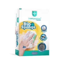 Gobica za pomivanje posode, 2 kosa, BONUS Bio Sponge Immunetec, 2 kosa