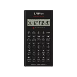 TEXAS INSTRUMENTS kalkulator BA-II PLUS