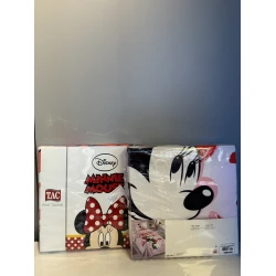 Tac Set posteljine za devojčice Minnie, 100x200cm, Roze
