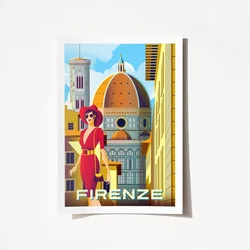 Wallity Poster Firenze-1983, 50x70 cm