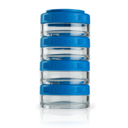 Blender Bottle GoStak™ Prošireni set - 4 x 40 ml - Cyan