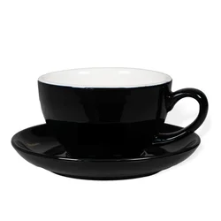 Biebri porcelanasta skodelica s podstavkom