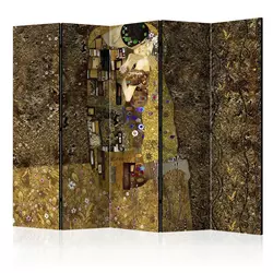artgeist Paravan Golden Kiss I, 5-Delni, Akustičen