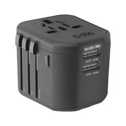 SBS Mednarodni adapter 2XUSB+1X TYPE C AU/UK/USA/AUS (TEADAPT2USBTCPD20UNI)