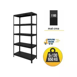 SmartStorage Metalna polica 180x90x40cm