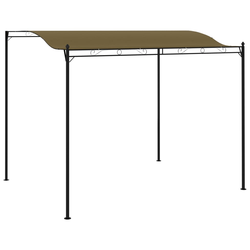 Nadstrešnica 3 x 2,4 m smeđe-siva 180 g/m2