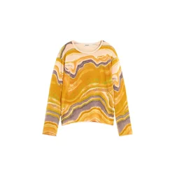Desigual Majica rumena/antracit/marelica