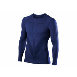 Falke FALKE M LONGSLEEVED SHIRT TIGHT, muška majica donji veš, plava