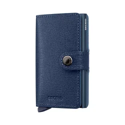 Denarnica Secrid Miniwallet Crisple Navy